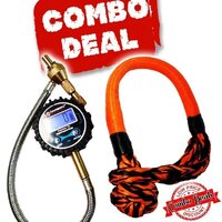 Carbon Offroad Digital Tyre Deflator And Soft Shackle Combo Deal CW-COMBO-MFSS-TDK-D