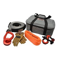 Carbon Offroad Essential Snatch And Winch 4X4 Recovery Kit CW-ERK