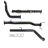 Carbon Offroad Ford Ranger Pj Pk 2.5L & 3.0L Auto 3" Turbo Back Exhaust With Cat No Muffler FD238-PC