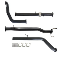 Carbon Offroad Ford Ranger Pj Pk 2.5L & 3.0L Auto 3" Turbo Back Exhaust With Pipe Only FD238-PO