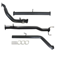 Carbon Offroad Ford Ranger Pj Pk 2.5L & 3.0L 07 - 11 Manual 3" Turbo Back Exhaust Pipe Only FD239-PO