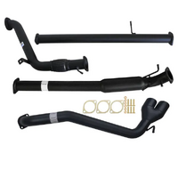 Carbon Offroad Ford Ranger Px 3.2L 9/2011 - 9/2016 3" Turbo Back Exhaust With Hotdog Only Side Exit Tailpipe FD240-HOS
