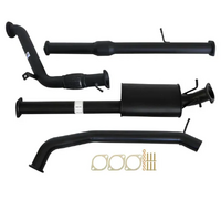 Carbon Offroad Ford Ranger Px 3.2L 9/2011 - 9/2016 3" Turbo Back Exhaust With Cat & Muffler FD240-MC