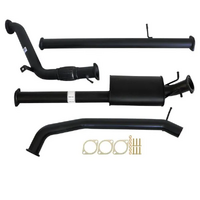 Carbon Offroad Ford Ranger Px 3.2L 9/2011 - 9/2016 3" Turbo Back Exhaust With Muffler Only FD240-MO