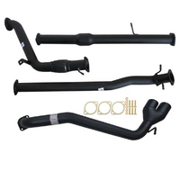 Carbon Offroad Ford Ranger Px 3.2L 9/2011 - 9/2016 3" Turbo Back Exhaust Cat & Pipe Side Exit Tailpipe FD240-PCS