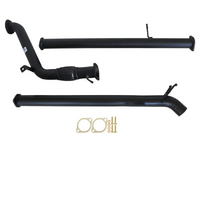 Carbon Offroad Ford Ranger Px 3.2L 9/2011 - 9/2016 3" Turbo Back Exhaust With Pipe & Diff Dump Tailpipe FD240-POD