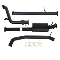 Carbon Offroad Ford Ranger Px 2.2L 9/2011 - 9/2016 3" Turbo Back Exhaust Muffler & No Cat FD242-MO