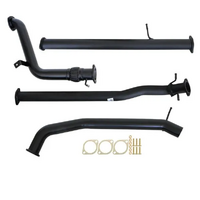 Carbon Offroad Ford Ranger Px 2.2L 9/2011 - 9/2016 3" Turbo Back Exhaust With Pipe Only FD242-PO