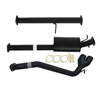 Carbon Offroad Ford Ranger Px 3.2L 10/2016>3" # Dpf # Back Exhaust Muffler Only Side Exit Tailpipe FD254-MOS