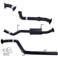 Carbon Offroad Fits Toyota Landcruiser 100 Series Hd100R Wagon 4.2L 3" *Dts* Turbo Back Exhaust Hotdog No Cat TY206-MO