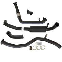Carbon Offroad Fits Toyota Landcruiser 80 Series 4.2L 1Hd-Ft Td 1990 -1998 3" Turbo Back Exhaust With Muffler TY209-MO