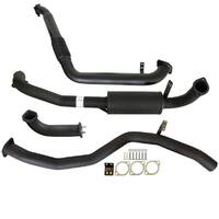 Carbon Offroad Fits Toyota Landcruiser 80 Series 4.2L 1Hz *Dts* 1990 -1998 3" Turbo Back Exhaust With Muffler TY210-MO