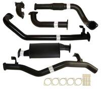 Carbon Offroad Fits Toyota Landcruiser 79 Series Hdj79R Single Cab Ute 4.2L 2001 -2007 3" Turbo Back Exhaust Muffler No Cat TY215-MO