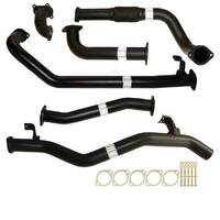 Carbon Offroad Fits Toyota Landcruiser 79 Series Hdj79R Single Cab Ute 4.2L 2001 -2007 3" Turbo Back Exhaust Cat & Pipe TY215-PC