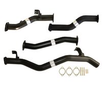 Carbon Offroad Fits Toyota Landcruiser 79 Series Vdj76 Double Cab Ute 4.5L V8 10/2016> 3" #Dpf# Back Exhaust Pipe Only TY223-PO