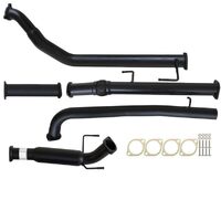 Carbon Offroad Fits Toyota Hilux Kun16/26 3L 1Kd-Ftv D4D 2005 - 9/2015 3" Turbo Back Exhaust With Hotdog Only TY233-HO