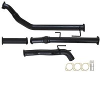 Carbon Offroad Fits Toyota Hilux Kun16/26 3L 1Kd-Ftv D4D 2005 - 9/2015 3" Turbo Back Exhaust Pipe Only & Diff Dump Tailpipe TY233-POD