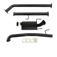 Carbon Offroad Fits Toyota Hilux Gun126/136R 2.8L 1Gd-Ftv 2015>3" #Dpf# Back Exhaust With Muffler Only TY253-MO