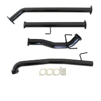 Carbon Offroad Fits Toyota Hilux Gun126/136R 2.8L 1Gd-Ftv 2015>3" #Dpf# Back Exhaust With Pipe Only TY253-PO