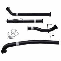 Carbon Offroad Fits Toyota Hilux Gun122/125R 2.4L 2Gd-Ftvtd 2017>3" #Dpf# Back Exhaust With Pipe Only TY257-PO