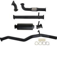 Carbon Offroad Fits Toyota Landcruiser 60 Series Wagon 4.0D 12H-T 3" Turbo Back Exhaust With Muffler TY261-MO