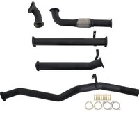 Carbon Offroad Fits Toyota Landcruiser 60 Series Wagon 4.0D 12H-T 3" Turbo Back Exhaust With Pipe Only TY261-PO