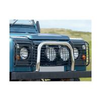 LAND ROVER DEFENDER 90 & 110 2002-ON GENUINE LAMP GUARDS FRONT PAIR STC53161