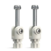 RAILBLAZA Rowlock Pair White 02-4047-21