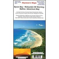 Haymans Maps Byron Bay - Mt Warning - Ballina Map Outdoor Colour Guide Map