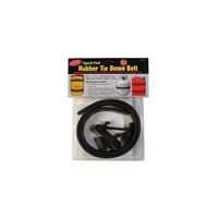 Quick Fist-11050 Rubber Tie Down Belt 38" long with 2 bolt on mounting posts for holding equipment