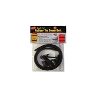 Quick Fist-11050 Rubber Tie Down Belt 38" long with 2 bolt on mounting posts