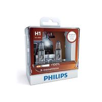 Philips X-treme Vision +100 H1 Globe 12V 55W (2Pk)