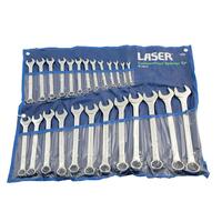 LASER TOOLS Combination Spanner Set 25 Piece Metric Sizes 6-32mm 1329