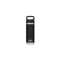 Yeti Rambler 18oz Bottle Black w/ Chug Cap 21071060018