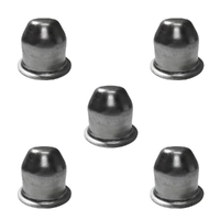 Wheel Metal Hub Cap Set of 5 for Land Rover Series 1-3 219098 x 5