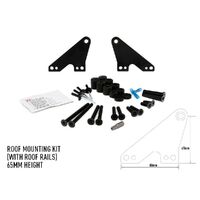 Lazer Lamps Forward Roof Mounting Kit Hilux 65mm Height Lights 3001-HILUX-65-K
