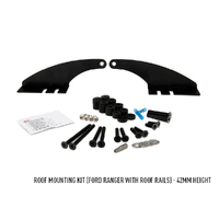 Lazer Lamps Roof Mounting Kit Ford Ranger (with Roof Rails) 42mm Height Lights 3001-RANGER-42-K