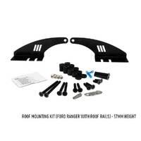 Lazer Lamps Roof Mounting Kit Ford Ranger (with Roof Rails) 57mm Height Lights 3001-RANGER-57-K