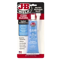 JB Weld Clear RTV Silicone Sealant 85gm 31310