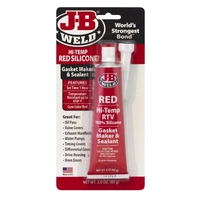 JB Weld High Temp Red Silicone 85g 31314