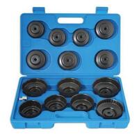 LASER TOOLS Oil Filter Wrench Set 15 Piece 3222 Canister Filters