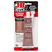 JB Weld Ultimate Copper High Temperature Silicone Gasket Maker 85gm - 32325