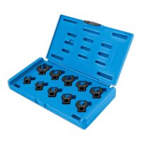 Laser Tools Crow's Foot Spanner Set Wrench Set 3/8" Drive 10-19mm 4757 10 Piece