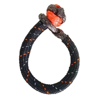 CampBoss Boss Soft Shackle 14T   In Clear Pouch 4x4-bossshackle14T