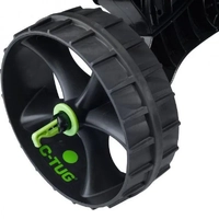 RAILBLAZA C-Tug Puncture-Free Kiwi Wheels (Pair) 50-0002-71