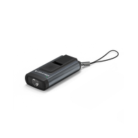 LedLenser K6R Safety Rechargeable Key Ring Lamp Black (with alarm)