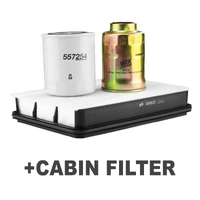 Diesel Dog Filter Kit + Cabin Filter for Toyota Prado KZJ120R 2003-2007 60012C