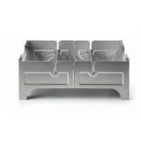 Wolf and Grizzly Fire Safe Fire Pit 627843867593