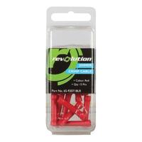 12x PACK Crimp Cable Joiner Red 2.5 - 3mm Wire 65-92071BLR