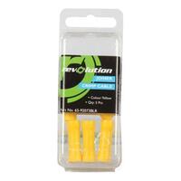 5x PACK Crimp Cable Joiner Yellow 5 - 6mm Wire 65-92073BLR
